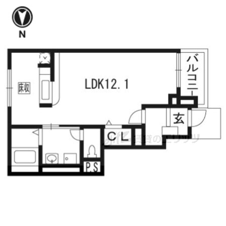ラパンノアールの物件間取画像